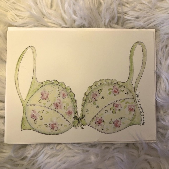 Kathy Spicher Lingerie Notecards Vintage NWT - Picture 1 of 3